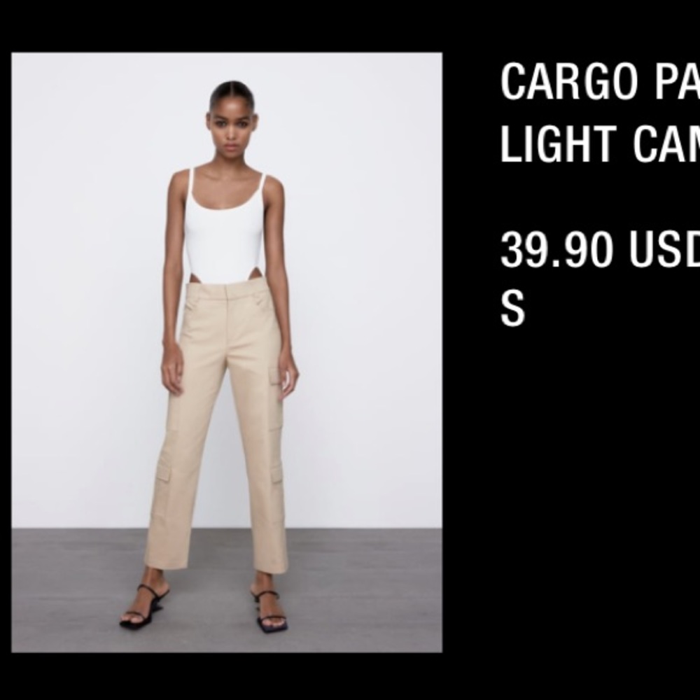 Zara cargo pants